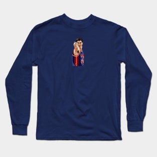 Laimbeer Pixel Pointing Long Sleeve T-Shirt